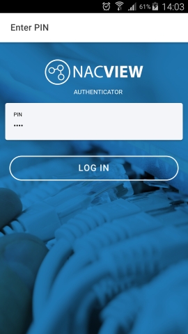 NACVIEW OTP  Enter PIN